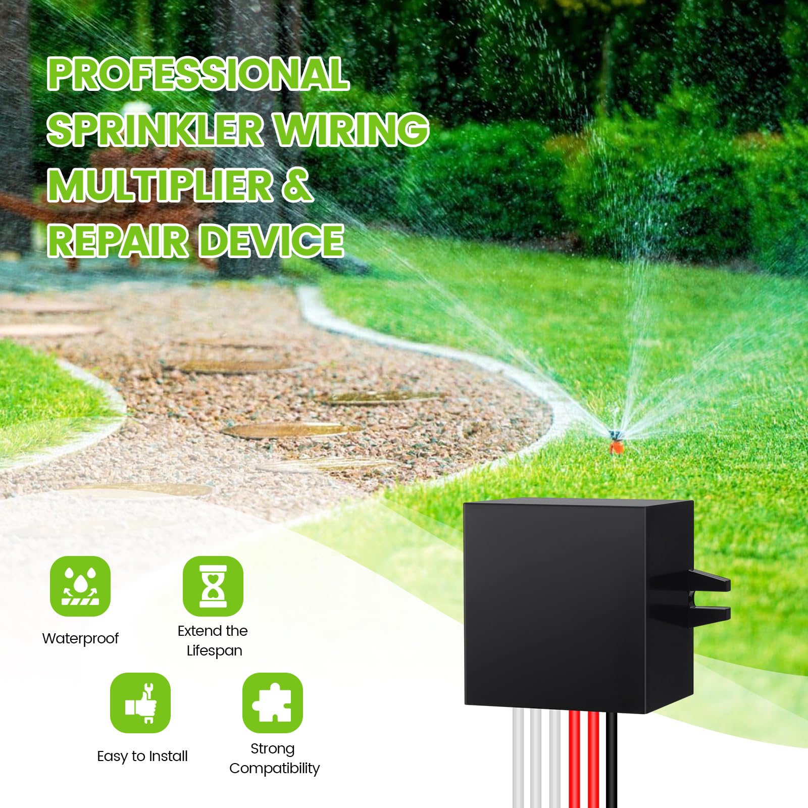 Zuomeng wire multiplier waterproof shell protects connections from moisture.