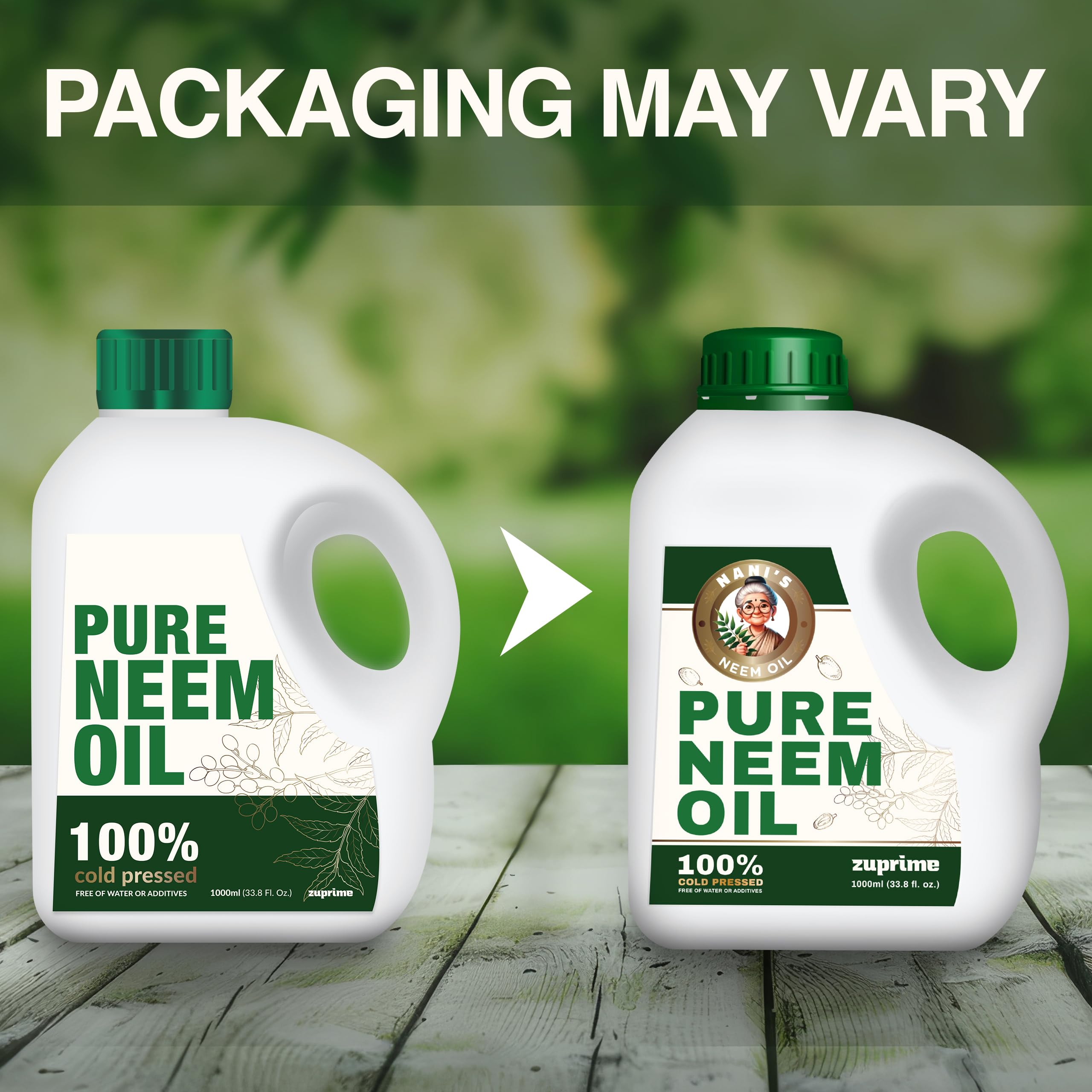 Zuprime Nani's Neem Oil dilution with water and dish soap for even spray.