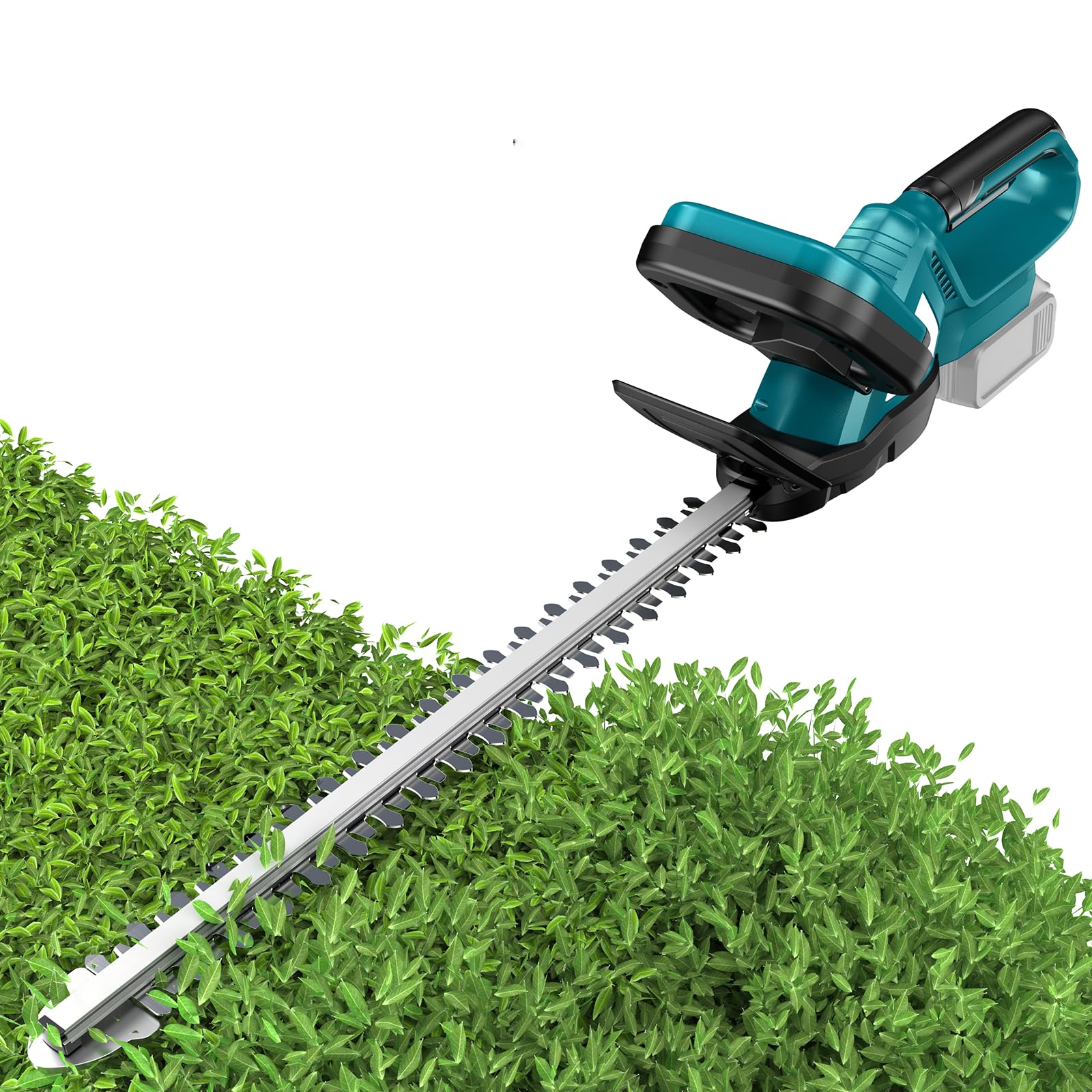 Zuyi cordless hedge trimmer with a 20-inch blade for precise shaping