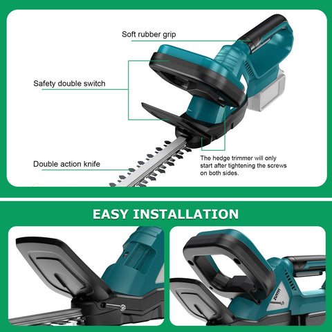 Zuyi easy-maintenance blade release for quick cleanup after trimming