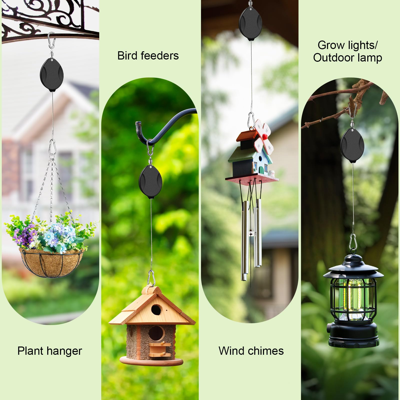 ZUZUAN 63-inch reach, adjustable height for tall pots.