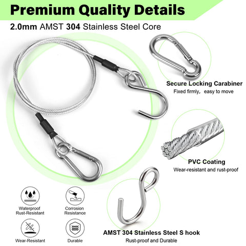 ZUZUAN squirrel-proof design protects bird feeders.