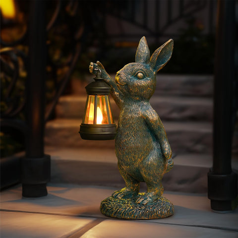 Zuzuzen gift-ready rabbit statue for housewarmings and holidays