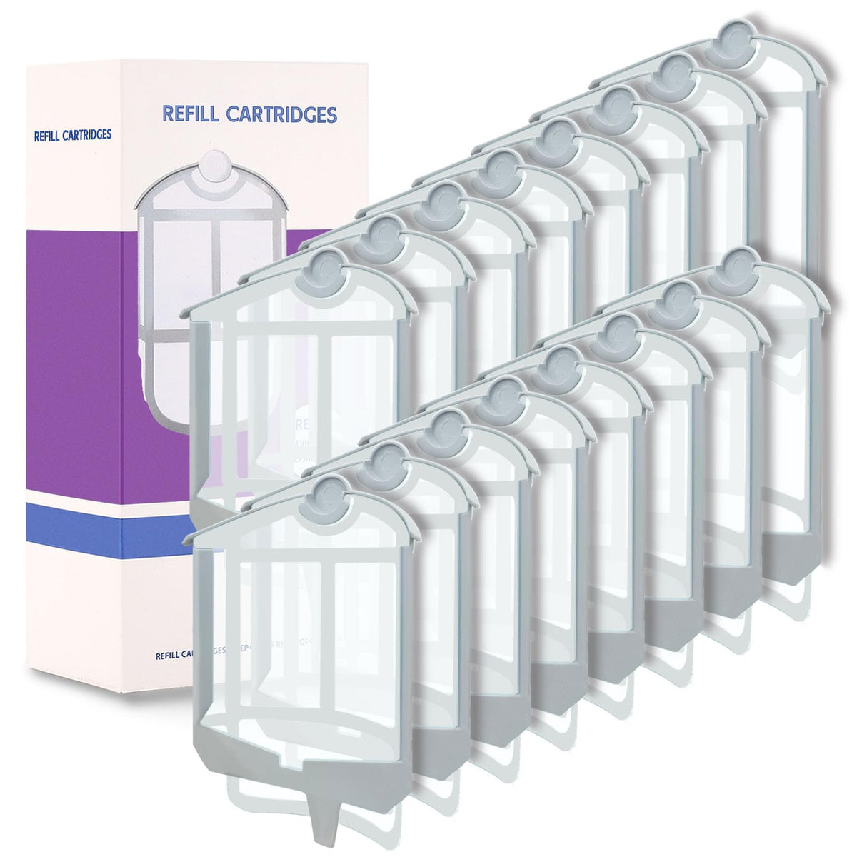 ZVVN 16-pack refill cartridges for M364A ready for replacement.