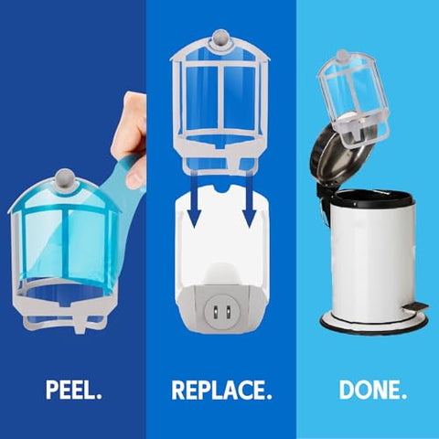 ZVVN easy refill process demonstrating quick replacement