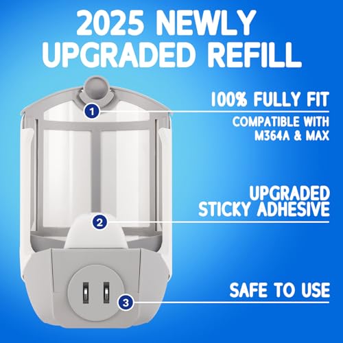 ZVVN refill cartridge application step with peel and plug method