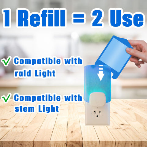 ZVVN refill base-fit for stem light compatibility.