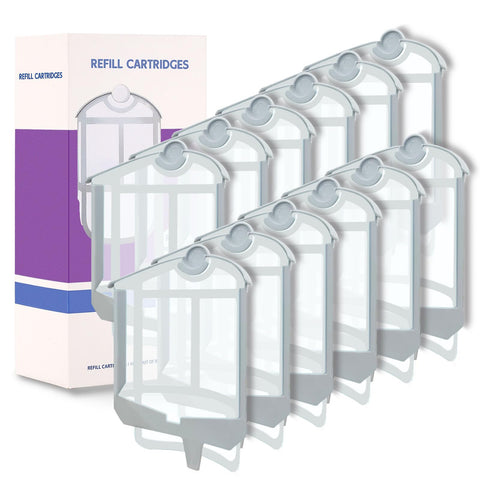 ZVVN refill cartridges 12-pack ready for quick, continuous replacements.