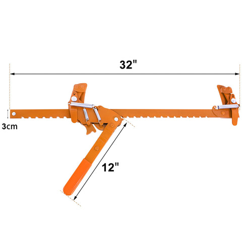 Zwinz fence stretcher splicer long-arm design enables easier tensioning on tall fences.