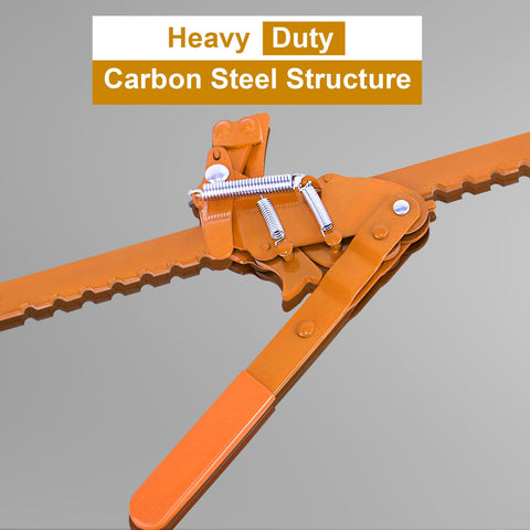 Zwinz orange coating adds visibility during installation and maintenance.