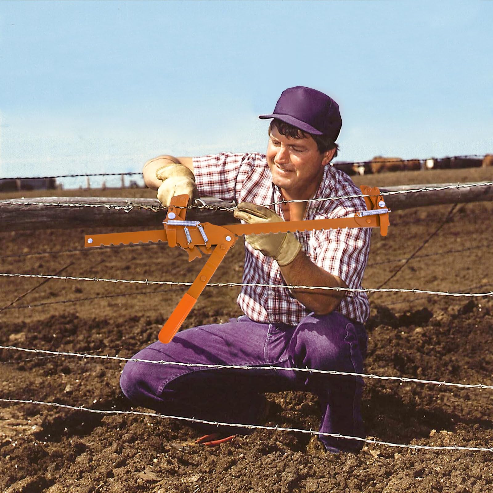 Zwinz quick-tightening feature helps workers adjust fence tension confidently.