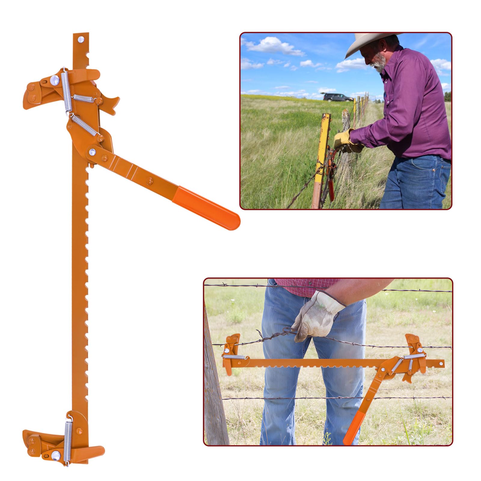 Zwinz residential and ranch-use support improves fence repair efficiency.