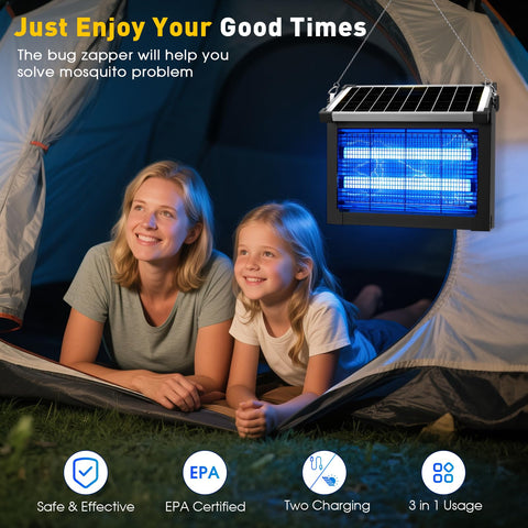 Zwiran bug zapper is suitable for indoor and outdoor use.