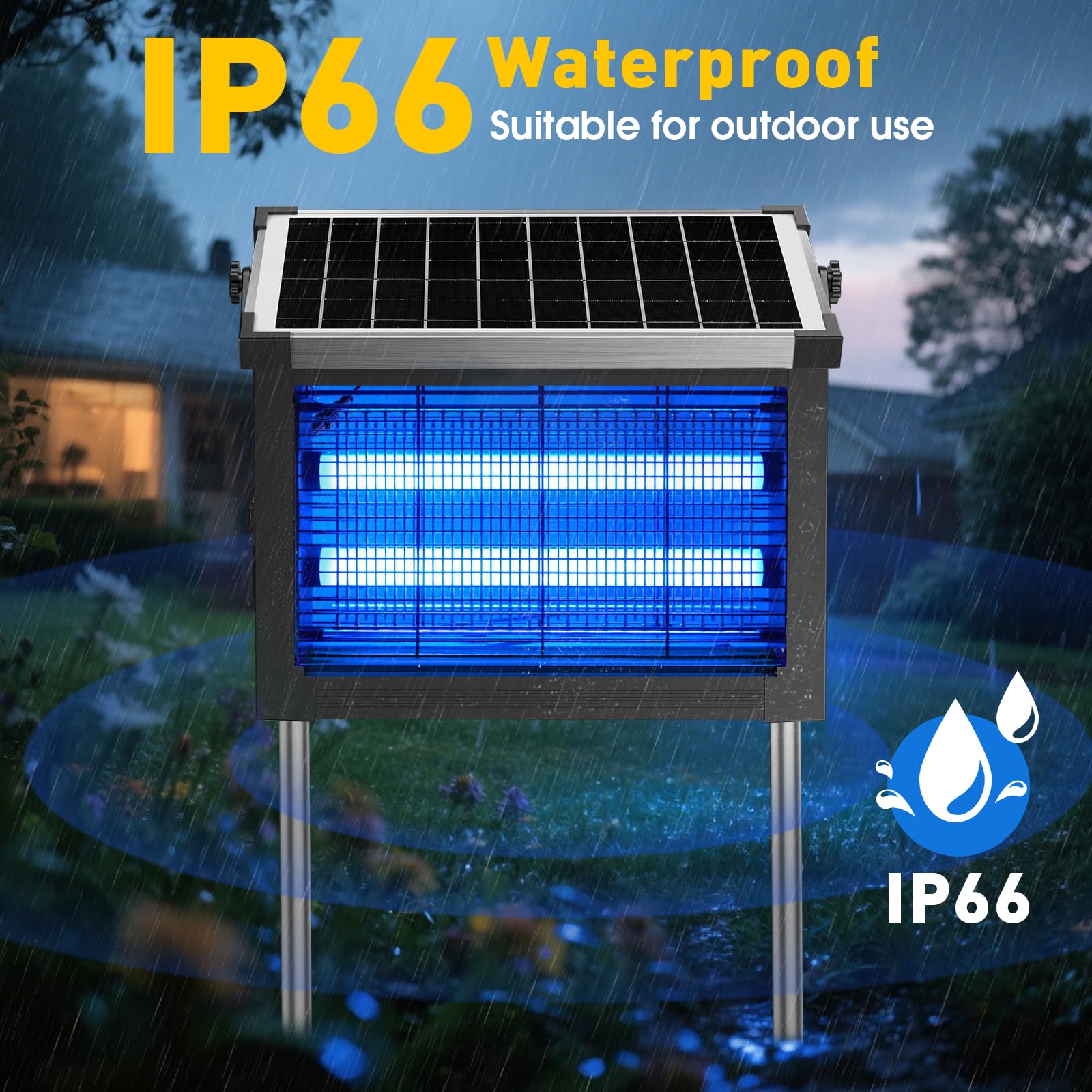 Zwiran bug zapper safety net protects children and pets.