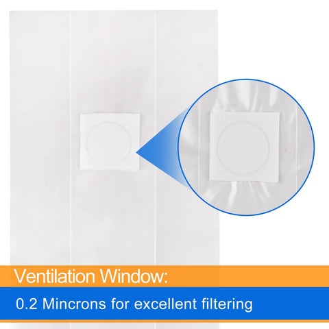 Zwxt bag filter 0.2 micron supports gas exchange and contamination control.
