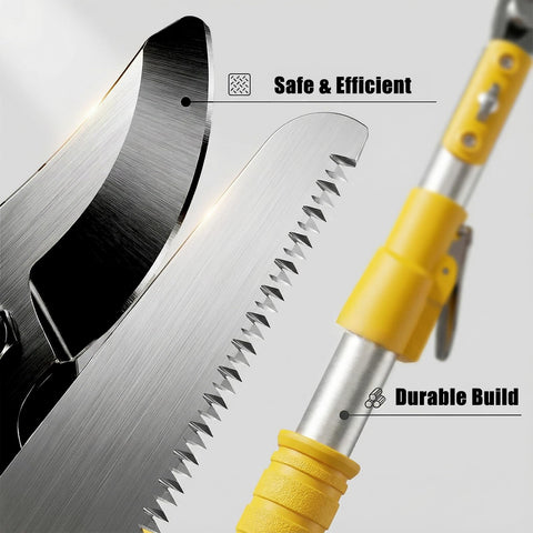 ZXFUTURE garden tool in action supports trimming and harvesting chores.