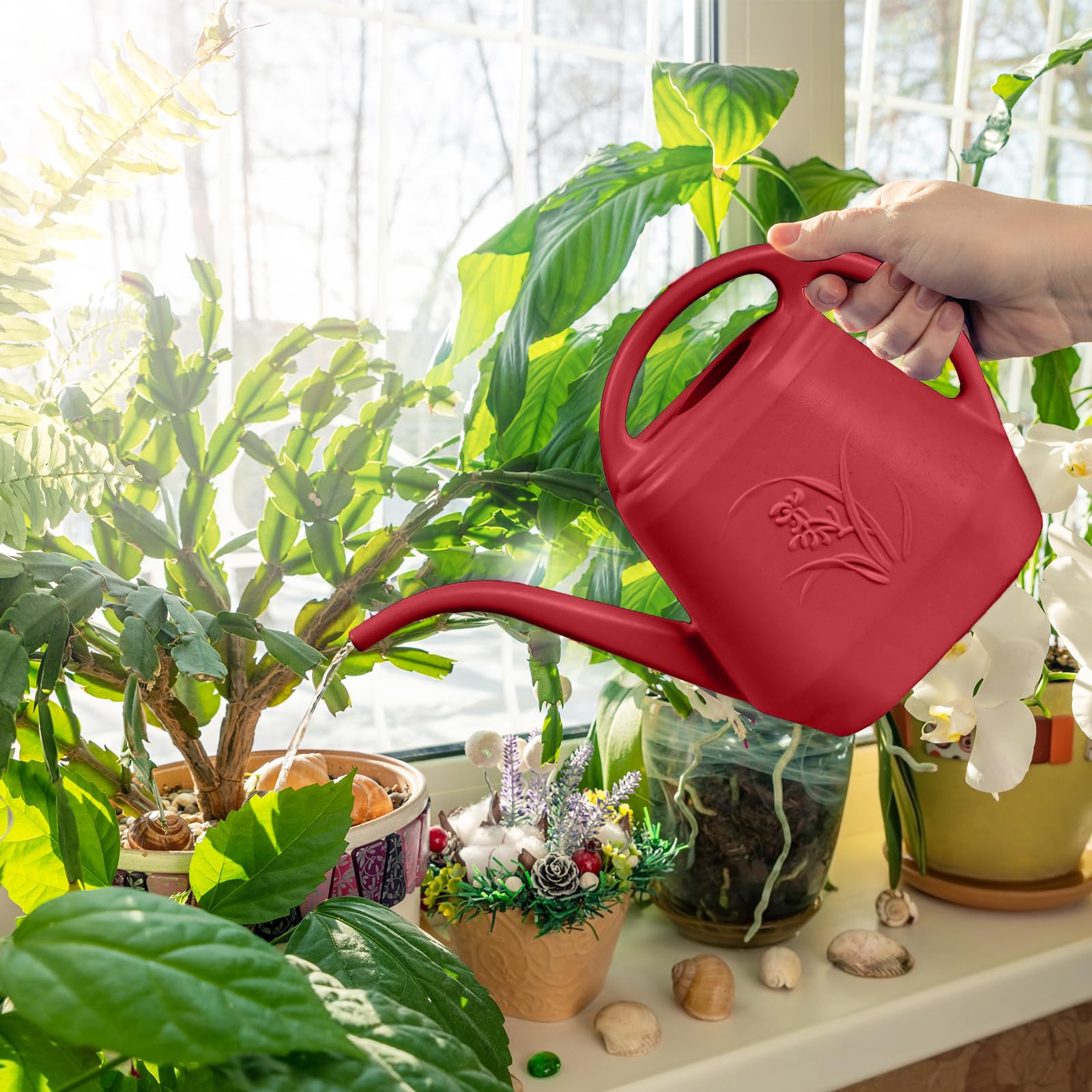 ZXJ all-plants watering can suited for indoor and garden use with style