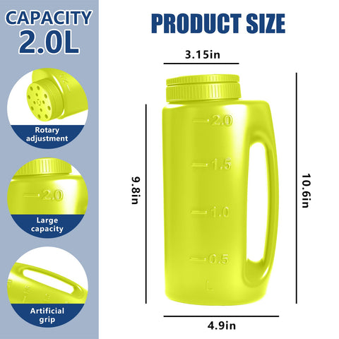 ZXJ hand spreader showing 90oz capacity for large area use.