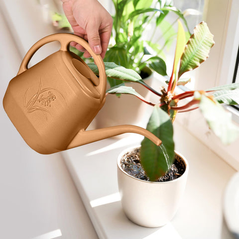 ZXJ Strength Plant Watering Can precise water delivery at plant roots