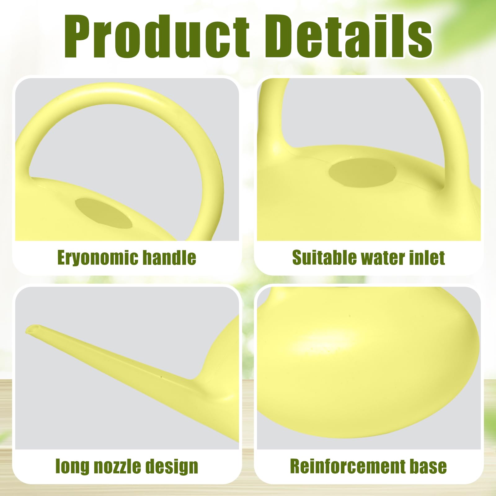 ZXJ durable plastic construction for long-lasting indoor/outdoor use.