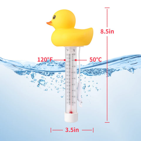 Zxmissu Aquarium-friendly thermometer floats and reads water temperature reliably