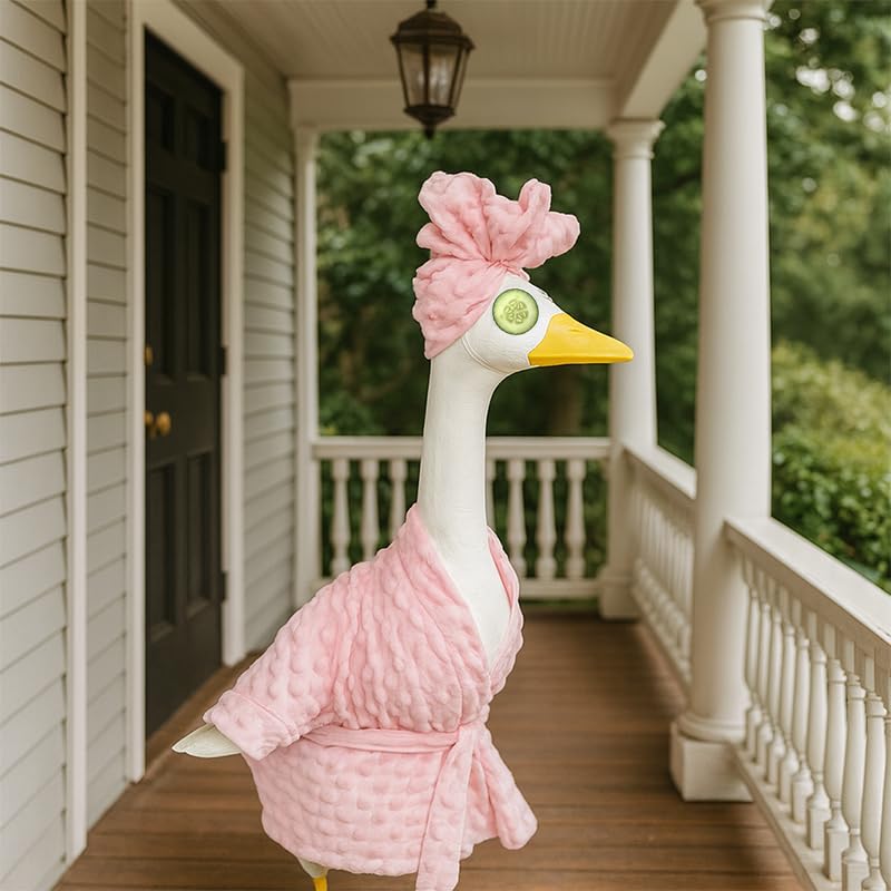 Zxsluktv gift idea goose decoration for decor lovers and statue fans