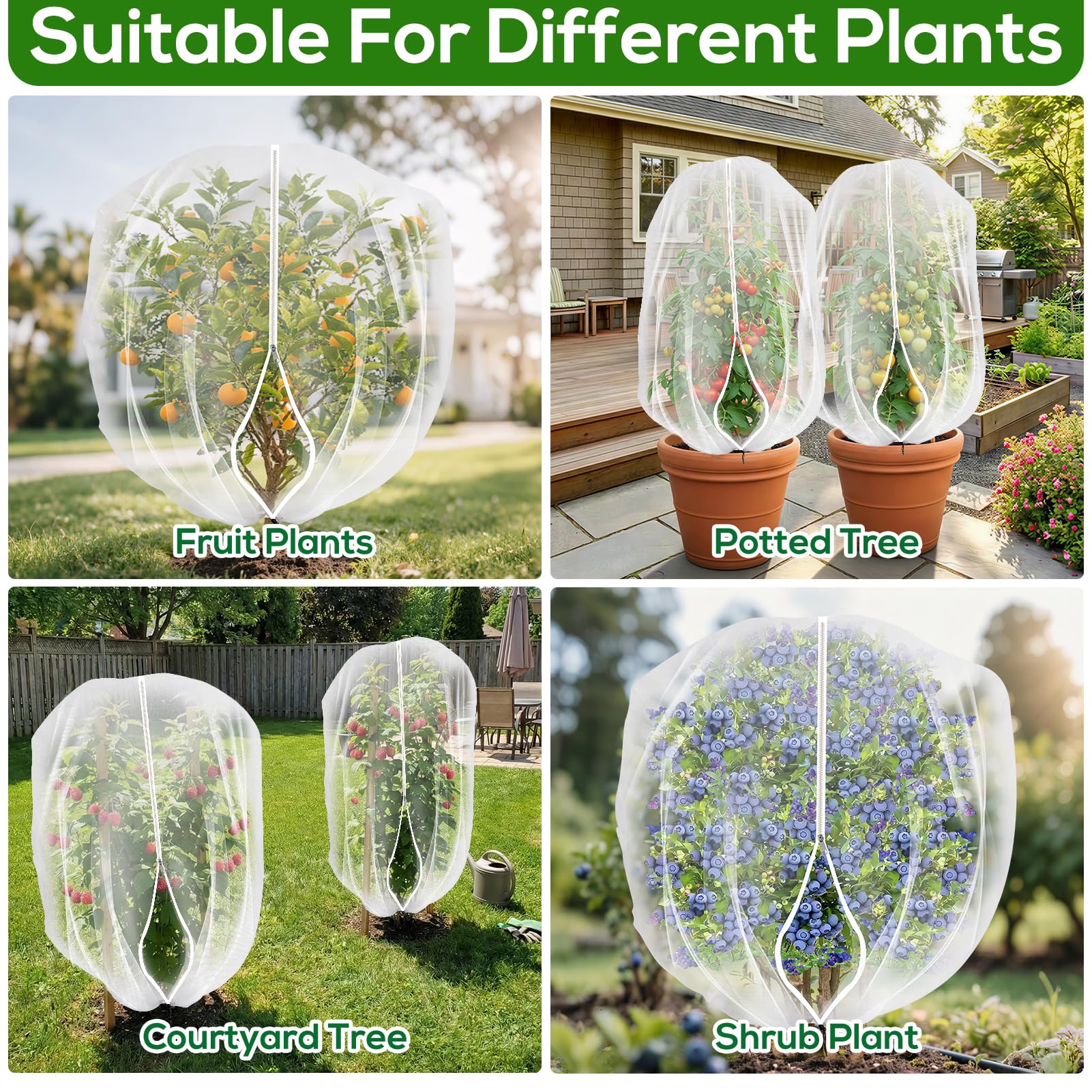 ZYP ideal for spring to autumn garden protection and pest prevention.
