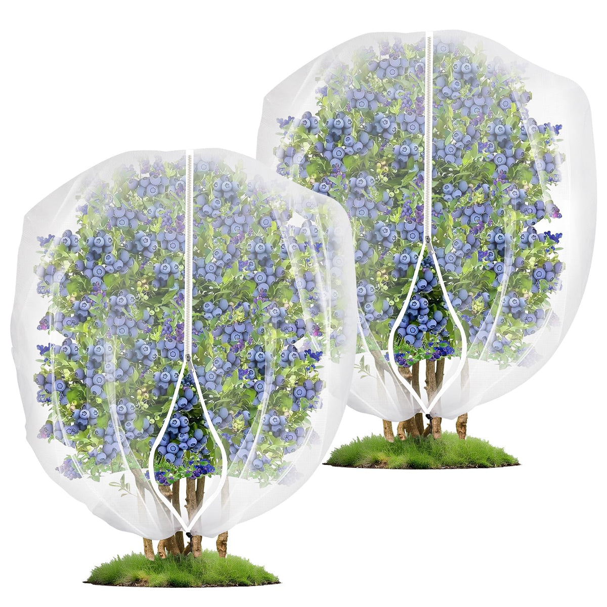 ZYP fruit tree netting cover 4x5ft shields trees while allowing light and airflow.