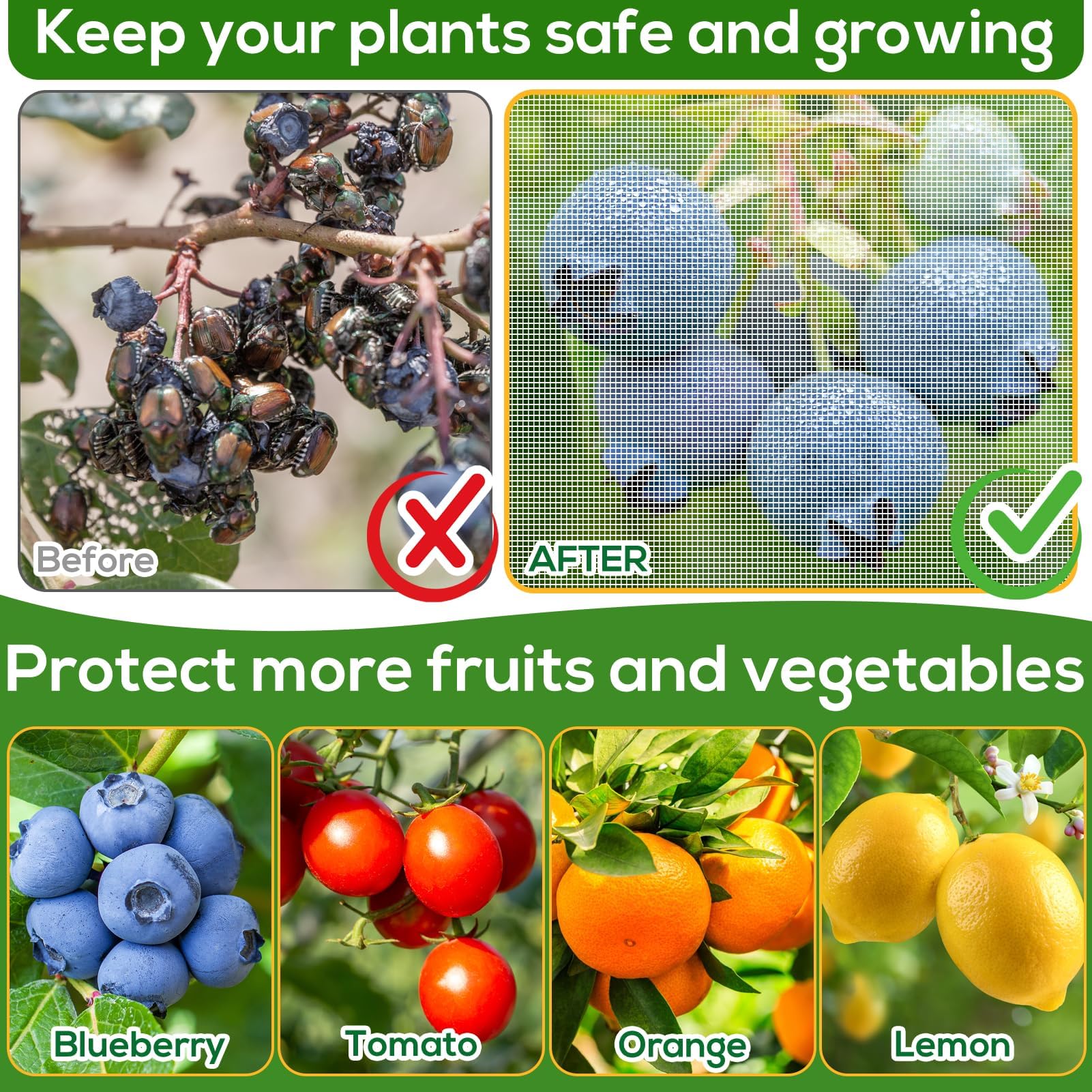 ZYP zipper and drawstring seal provides easy access while protecting plants.