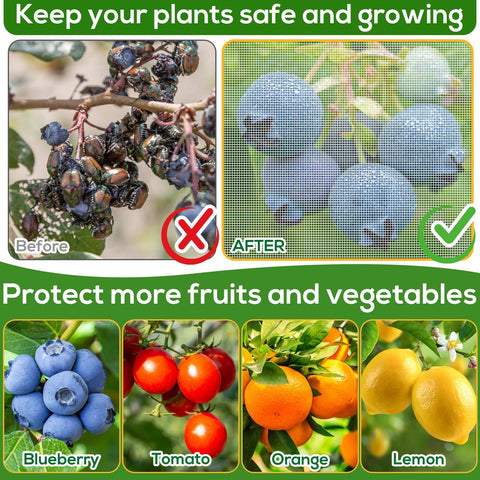 ZYP zipper and drawstring seal provides easy access while protecting plants.