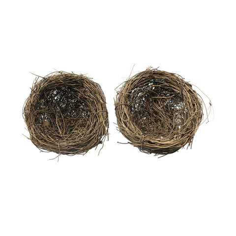 ZYAMY artificial bird nest handicraft for crafts and rustic home decor.
