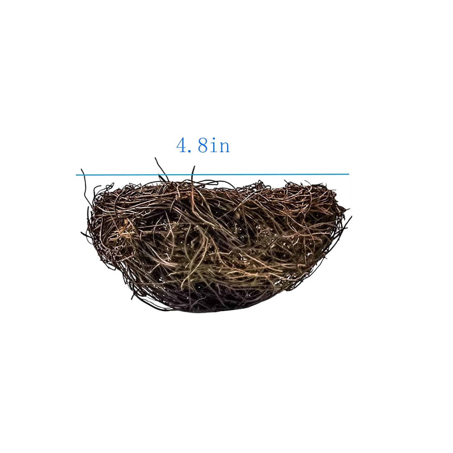 ZYAMY bird nest handicraft for garden decor and spring displays.