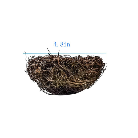 ZYAMY bird nest handicraft for garden decor and spring displays.