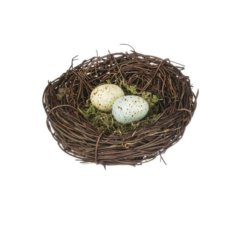 ZYAMY artificial nest for Easter and festive table decor.
