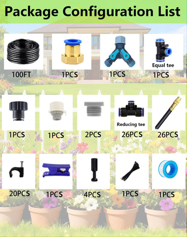 ZYCZGXL 360-degree sprinkler head provides full garden coverage with adjustable spray