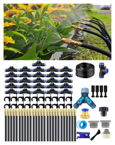 ZYCZGXL drip irrigation system assembly for quick, tool-free setup in gardens