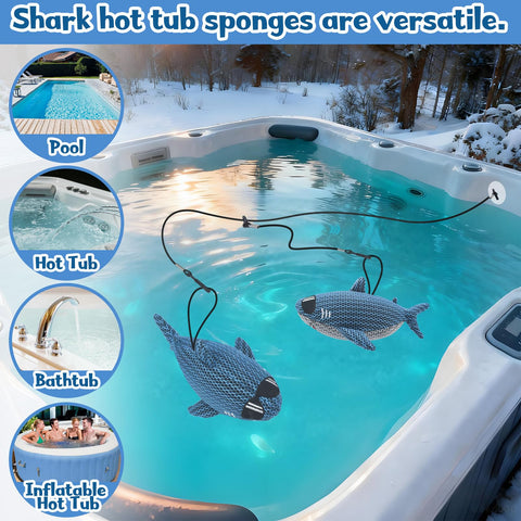 ZYIDBNG reusable spa absorber easy to clean and reuse.