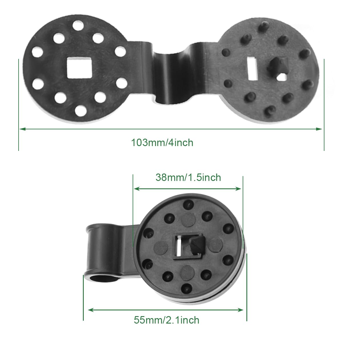 ZYLJHZ reusable durable plastic clips for various mesh fabrics
