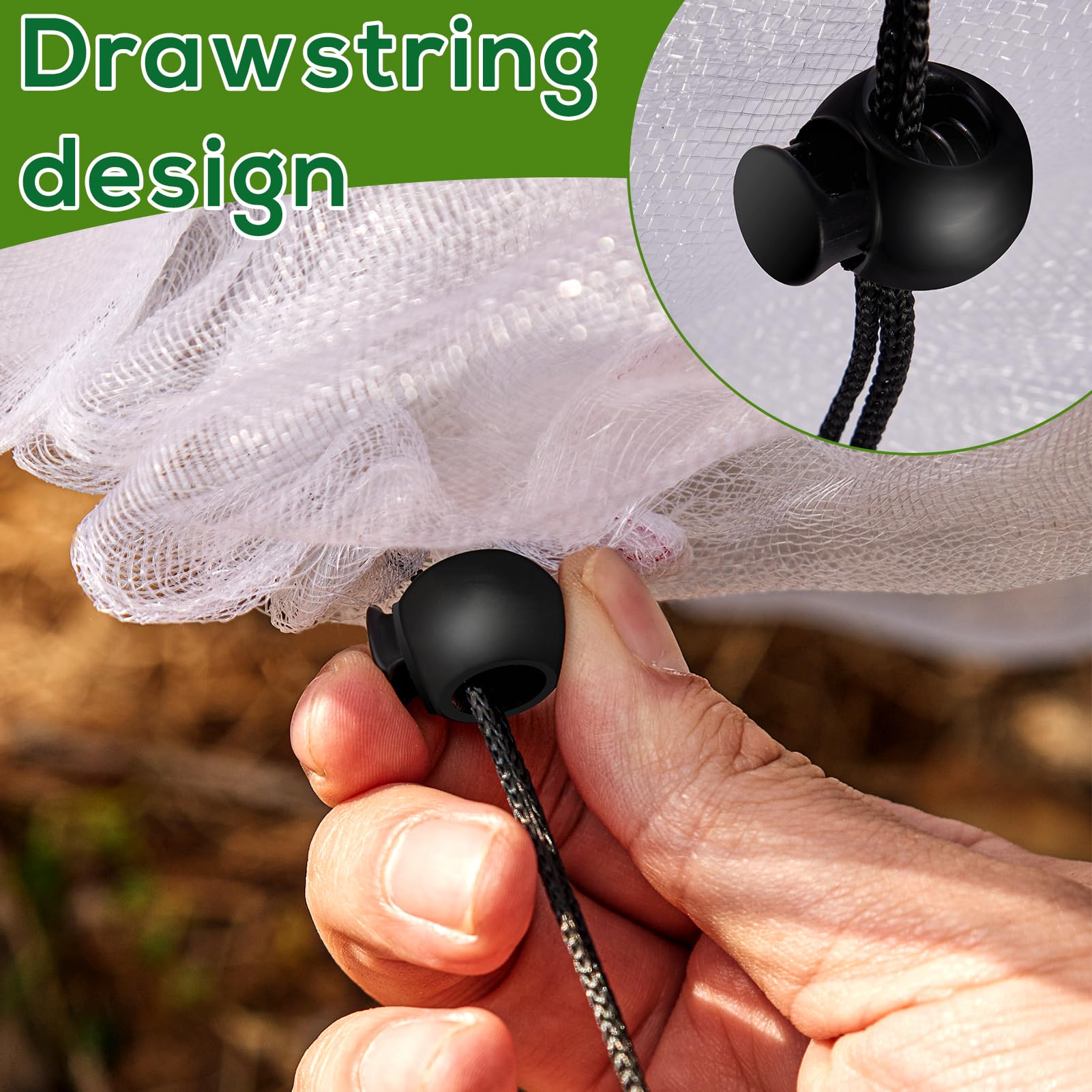 ZYP breathable durable protection ideal for berries during bloom and fruiting.