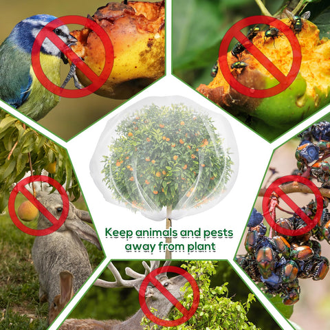 ZYP reusable lightweight nylon netting folds compactly for seasonal use.