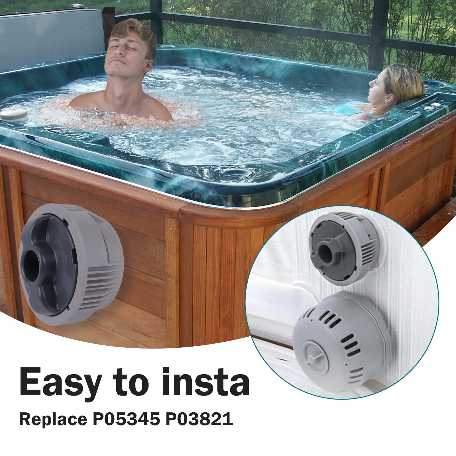 ZYROA Filtration Dispenser durable-plastic construction resists rust in wet environments.