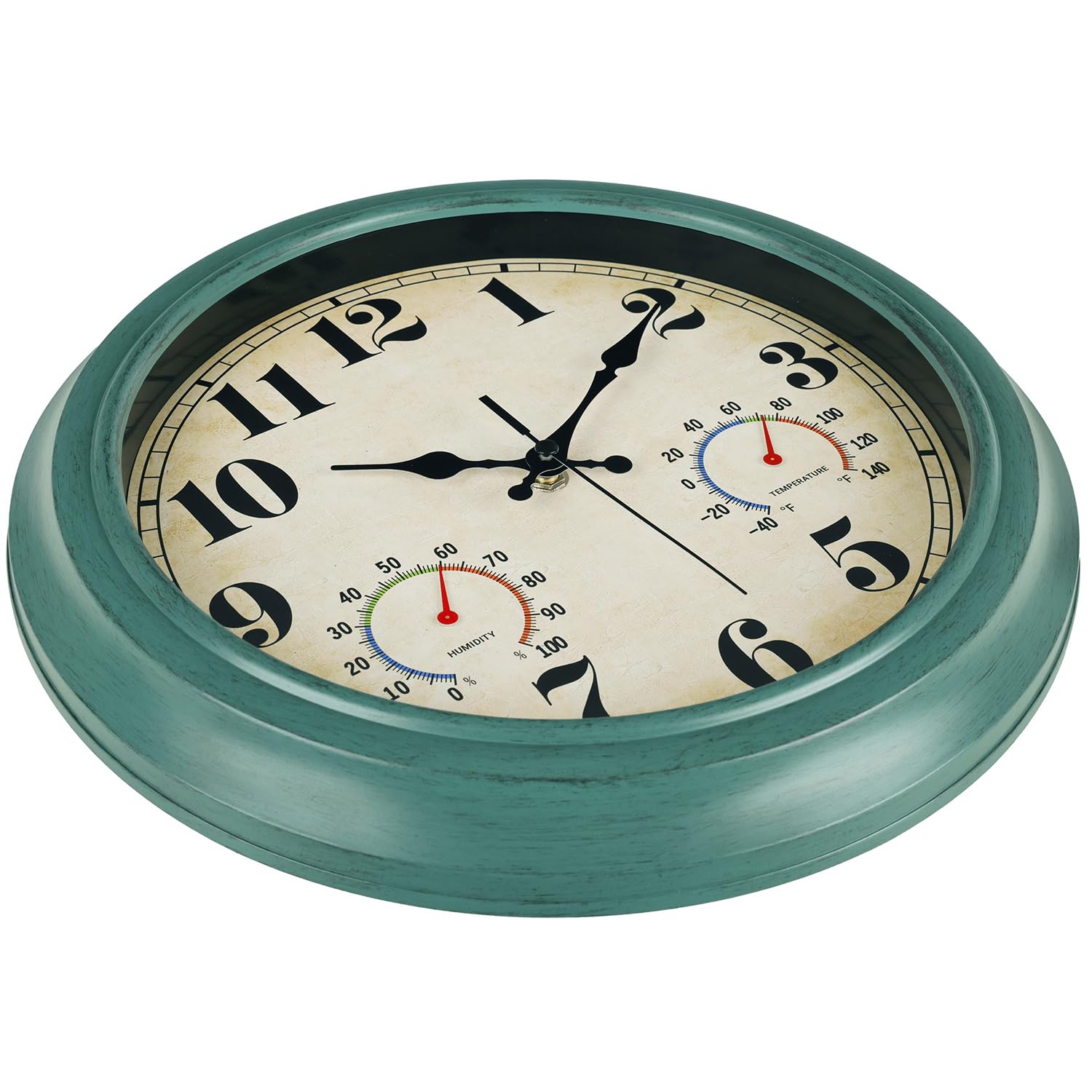 zyzamay clock with large numbers ensures easy reading from afar.