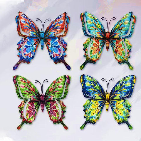 zzhmasplay butterfly art makes a thoughtful gift for housewarmings or holidays.