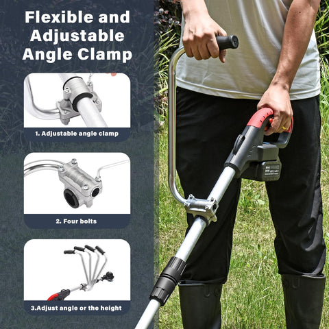 ZZM ergonomic grip angle adjustment helps find a comfortable position