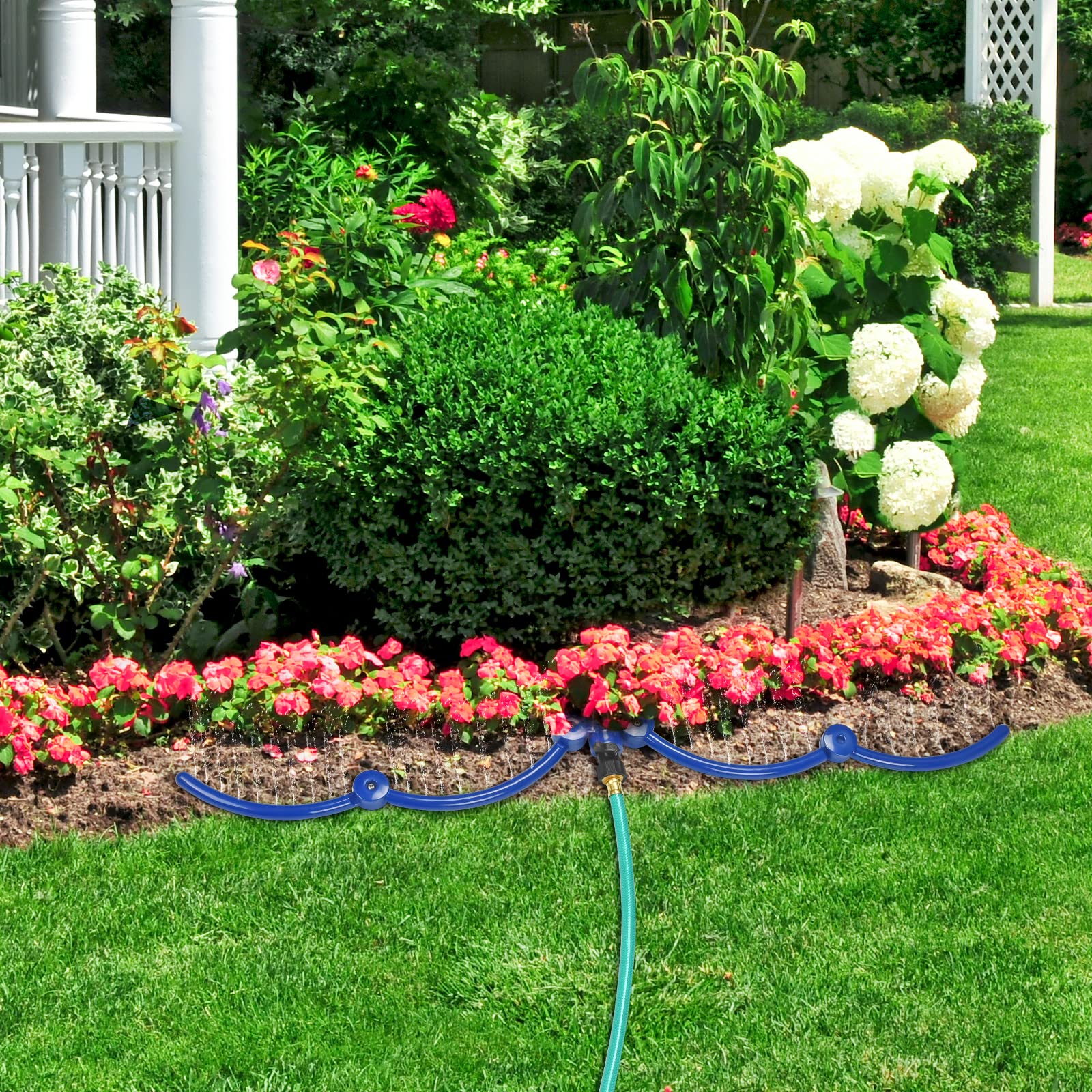 ZZM small-tree care kit with watering ring delivering precise irrigation.