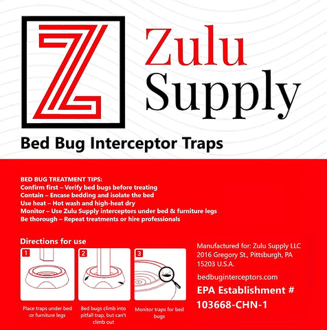 Z Zulu Supply easy-to-clean traps support cost-saving reuse.